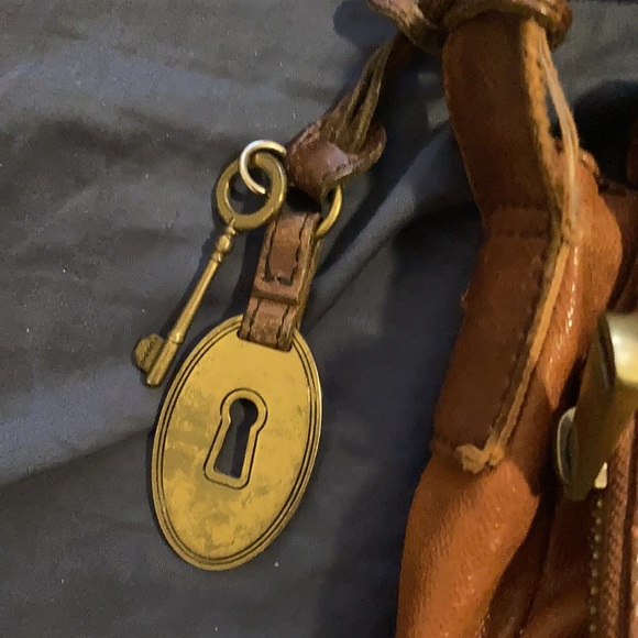 Fossil Messenger Bag Tan - Picture 7 of 12